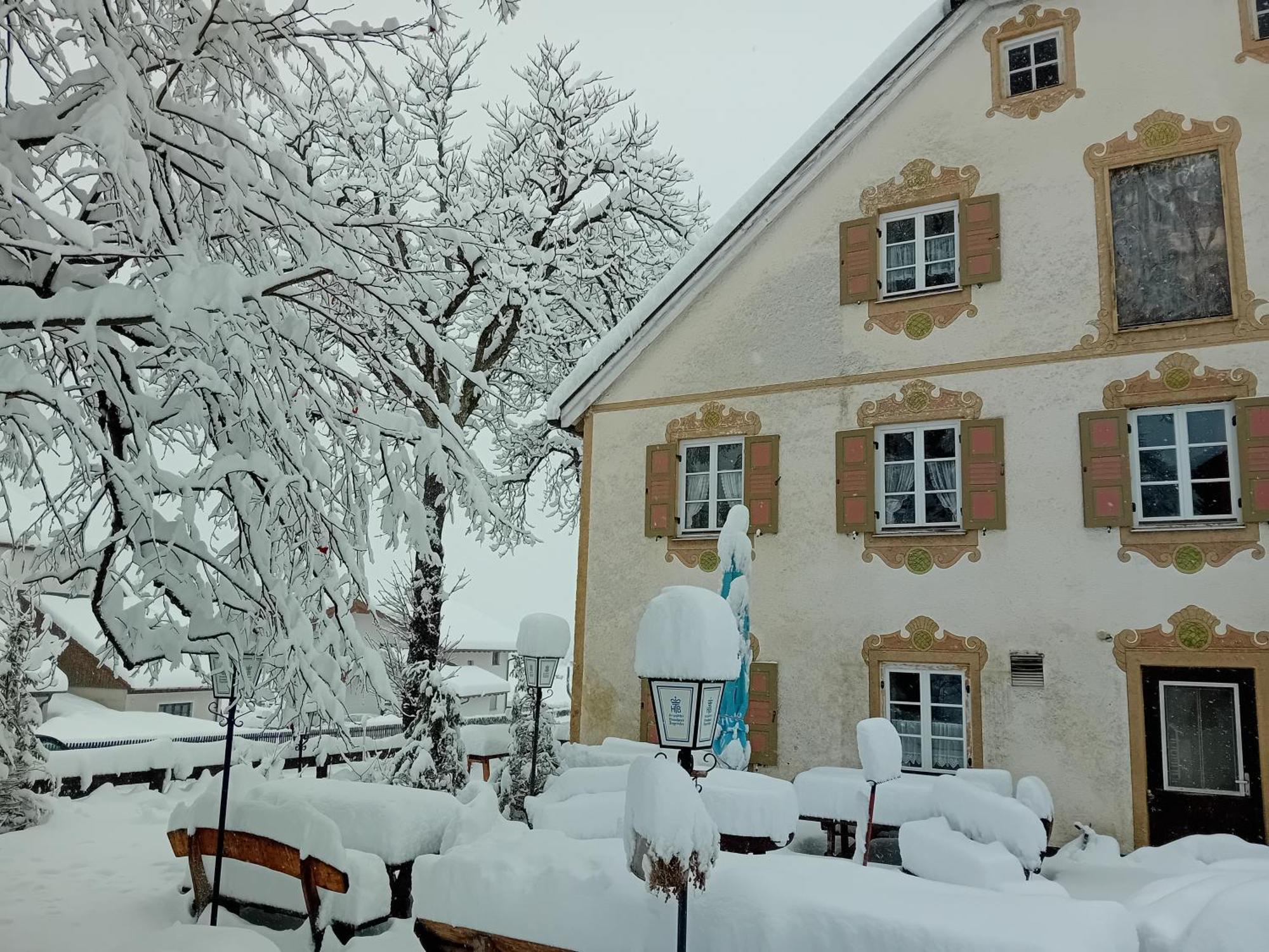 Gasthaus Zur Moosmuhle Hotel Huglfing Bagian luar foto